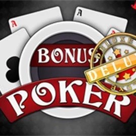 Bonus Poker Deluxe - 3 Hands online game logo by RTG (Reel Time Gaming) on skyhillsonlinecasino.com