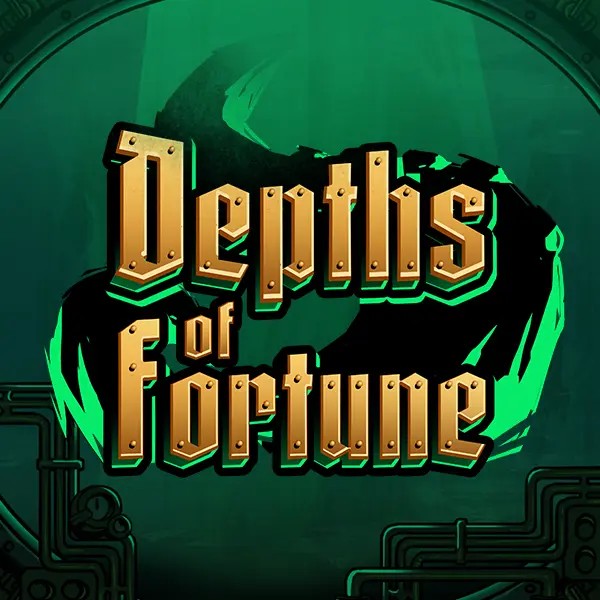 Depths of Fortune online game logo by AvatarUX Studios on skyhillsonlinecasino.com