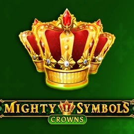 Mighty Symbols Crowns by Wazdan, showcased at skyhillsonlinecasino.com – game logo