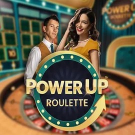 PowerUP Roulette logo by Pragmatic Play at SkyHills Casino