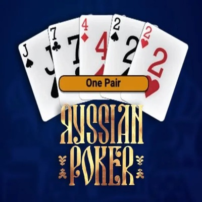Russian Poker logo by OneTouch Games SkyHills Casino